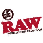 RAW - Natural Unrefined Rolling papers Logo | Buy Weed Packs Canada