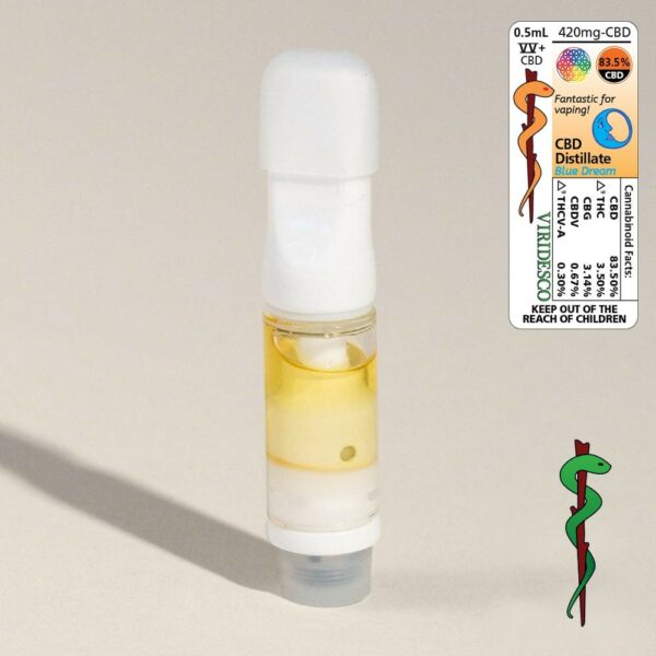 Viridesco – CBD Vape Cart – Blue Dream 0.5ml | Buy Weed Packs Canada