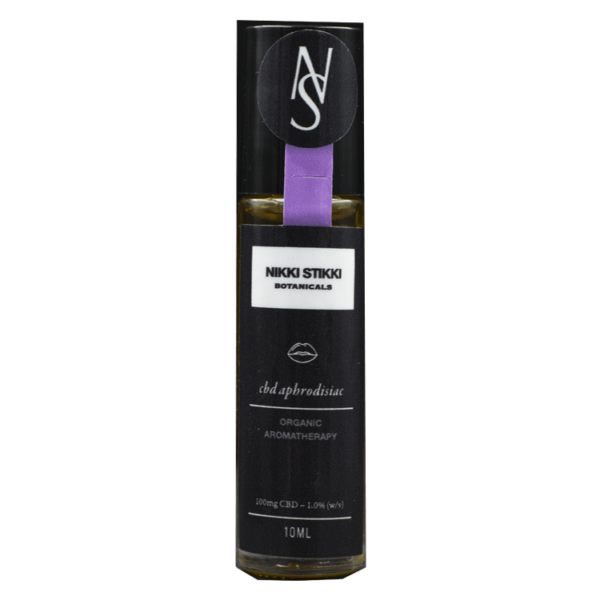Nikki Stikki Botanicals – Organic Aromatherapy – CBD Aphrodisiac Roller 100mg CBD | Buy Weed Packs Canada