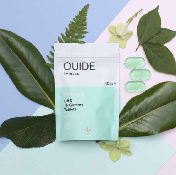 Ouide Edibles – Relieve – CBD gummies 300mg | Buy Weed Packs Canada