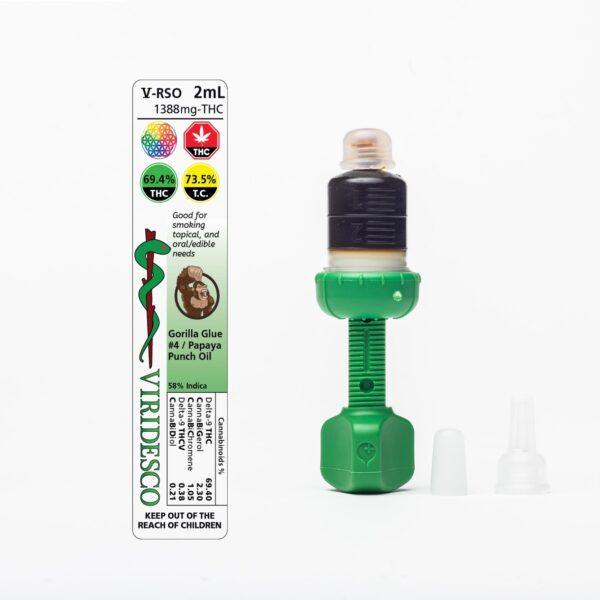 Viridesco – THC / RSO – Gorilla Punch – 2ml | Buy Weed Packs Canada