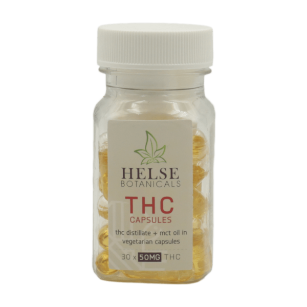 Helse Botanicals – THC Capsules – 50mg | Buy Weed Packs Canada