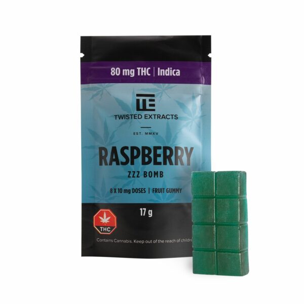 Twisted Extracts – Blue Raspberry – Zzz Bombs | Buy Weed Packs Canada