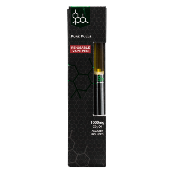 Pure Pulls – CO2 Oil Reusable Vape Pen – Sativa 1ml | Buy Weed Packs Canada