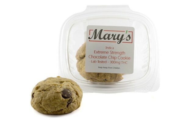 Mary’s Medibles – Extreme Strength Chocolate Chip Cookie – 300mg THC (Indica) | Buy Weed Packs Canada