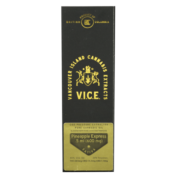 Vice – CO2 Oil Refill Cartridges – Pineapple Express 0.5ml | Buy Weed Packs Canada