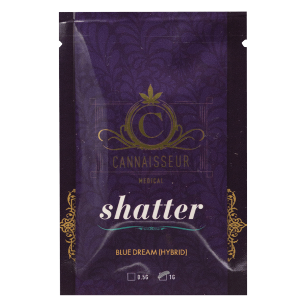 Cannaisseur Shatter – Blue Dream | Buy Weed Packs Canada