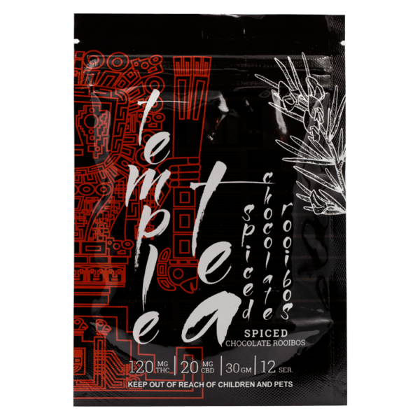 Temple Tea – Spiced Chocolate Rooibos – 120mg THC | Buy Weed Packs Canada