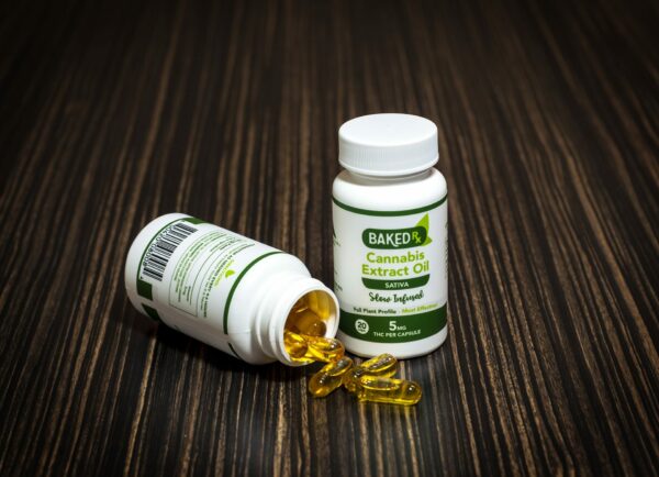 Baked Edibles – Sativa Cannoil Capsules 5mg | Buy Weed Packs Canada