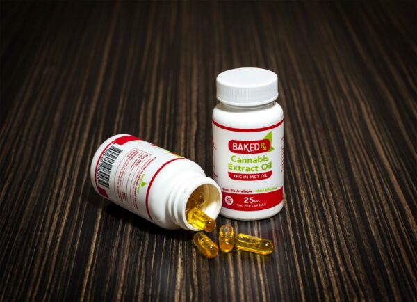 Baked Edibles – THC Extract Capsules 25mg | Buy Weed Packs Canada