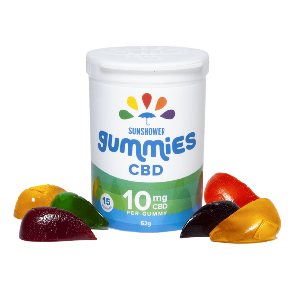 Baked Edibles – Sunshower Gummies CBD – 10mg | Buy Weed Packs Canada