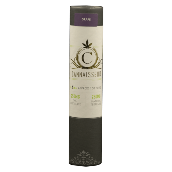 Cannaisseur – Disposable THC Distillate Pen – Grape 0.3ml | Buy Weed Packs Canada
