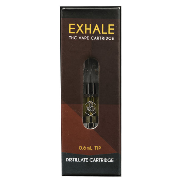 XO Exhale – THC Distillate Refill Cartridge – Banana Kush 0.6ml | Buy Weed Packs Canada