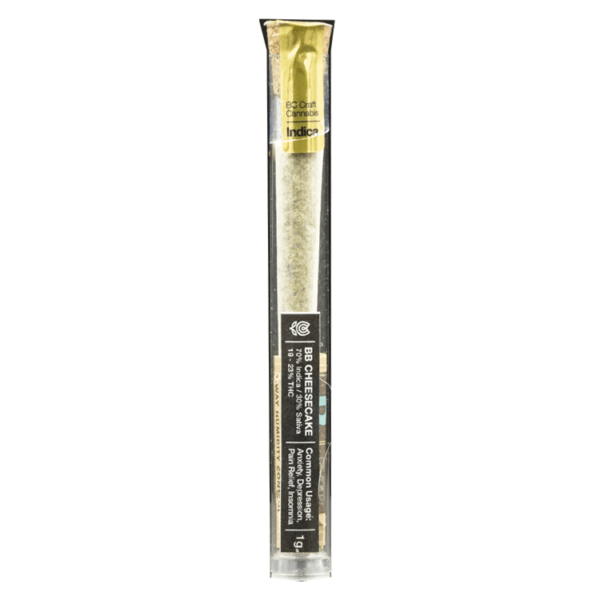 Flowerpwr – Pre-Roll – BB Cheesecake – 1g | Buy Weed Packs Canada