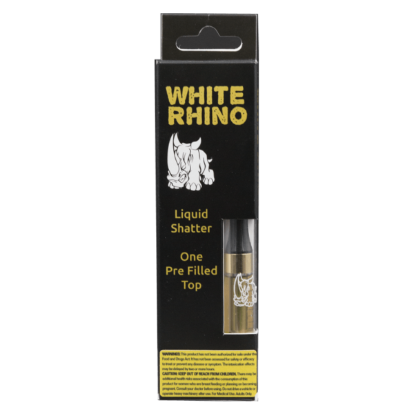 White Rhino – Liquid Shatter Refill Cartridge – Girl Scout Cookies 1g | Buy Weed Packs Canada