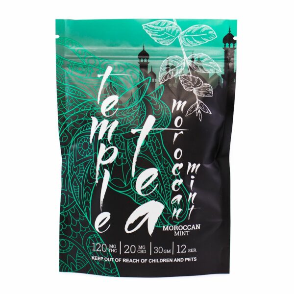 Temple Tea – Moroccan Mint – 120mg THC | Buy Weed Packs Canada