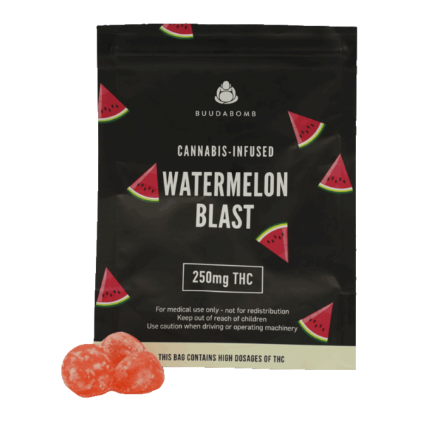 Buudabomb – Watermelon Blast – 250mg | Buy Weed Packs Canada