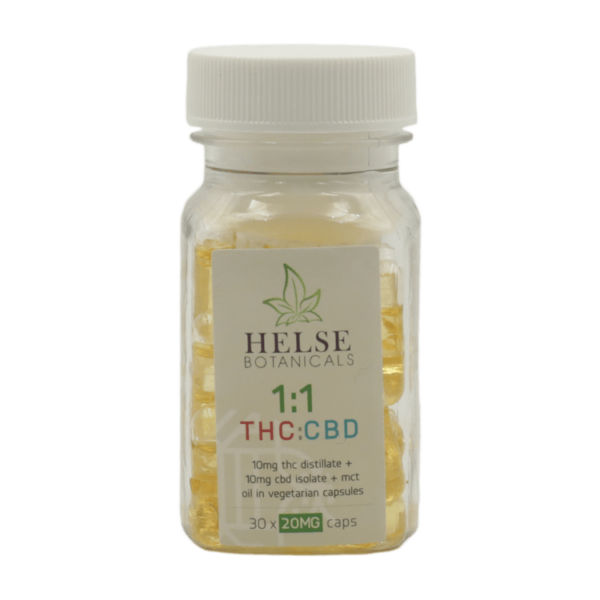 Helse Botanicals – 1:1 THC/CBD Capsules | Buy Weed Packs Canada