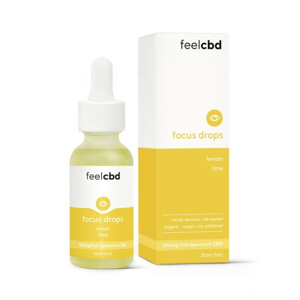 FeelCBD – Focus Drops – CBD Tincture 300mg | Buy Weed Packs Canada