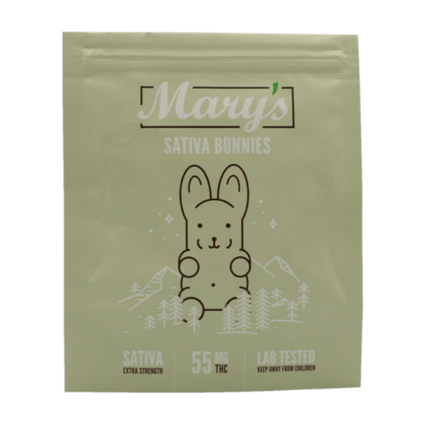 Mary’s Medibles – Sativa Bunnies – Extra Strength – 55mg | Buy Weed Packs Canada