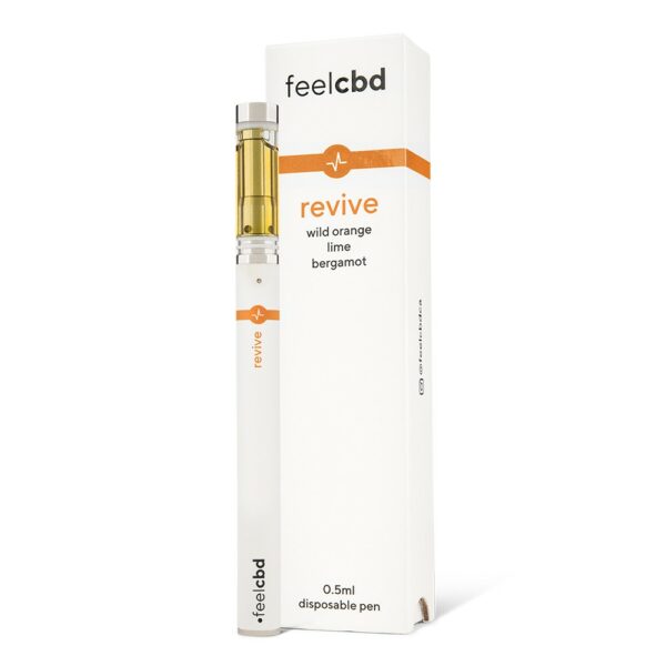 FeelCBD – Revive – Dispsable CBD Vape Pen 0.5ml | Buy Weed Packs Canada