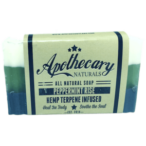 Apothecary Naturals – Body Soap – Peppermint Rise 100g | Buy Weed Packs Canada