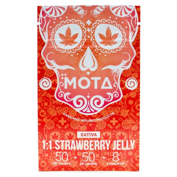 Mota – White Cube CBD – Strawberries & Cream – 180mg CBD | Buy Weed Packs Canada