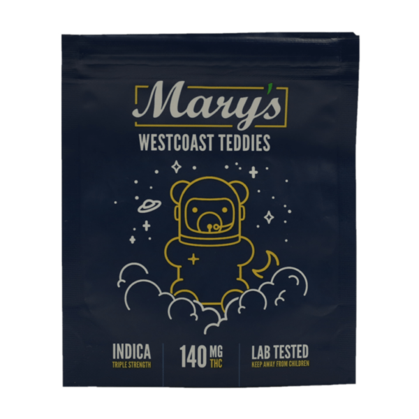 Mary’s Medibles – Westcoast Teddies – Triple Strength – 140mg | Buy Weed Packs Canada