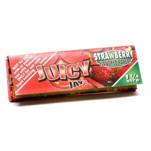 Juicy Jay’s – Hemp Papers (1.25 inch) – Strawberry | Buy Weed Packs Canada