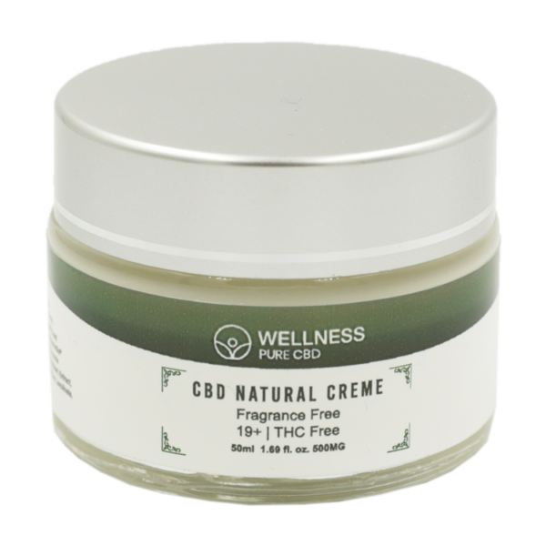 Wellness Pure CBD – Natural Creme – 500mg | Buy Weed Packs Canada
