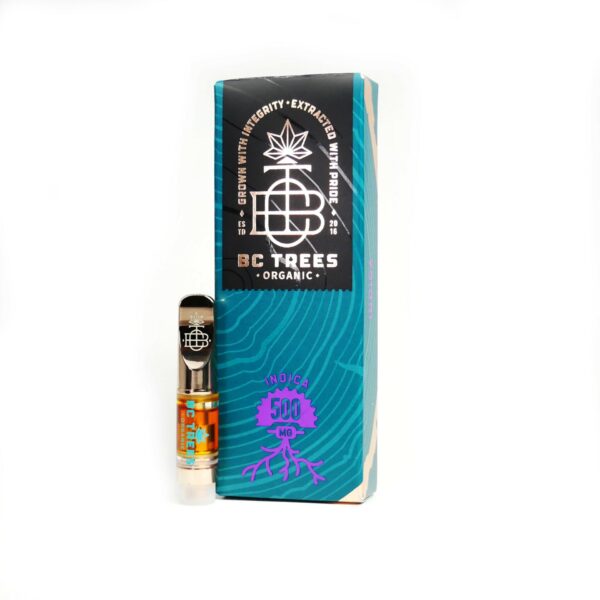 BC Trees – Organic CO2 Refill Cartridges – Indica – 500mg | Buy Weed Packs Canada