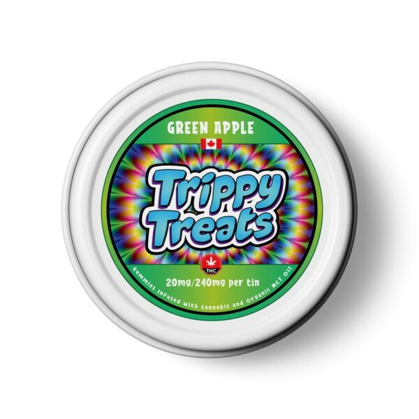 Trippy Treats – Hawaiian Fruit Punch Gummies – 400mg THC | Buy Weed Packs Canada