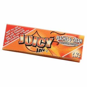 Juicy Jay’s – Hemp Papers (1.25″) – Peaches & Cream | Buy Weed Packs Canada