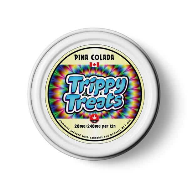 Trippy Treats – Hawaiian Fruit Punch Gummies – 400mg THC | Buy Weed Packs Canada