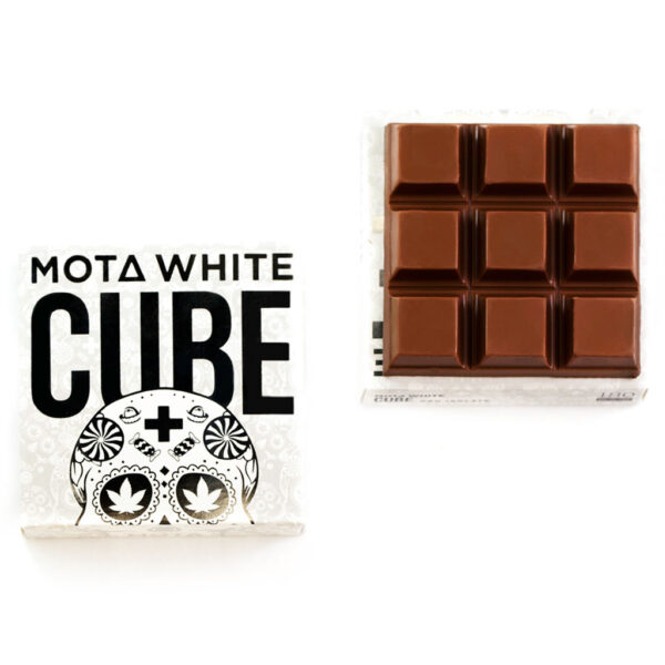 MOTA White Cube – 180mg CBD Milk Chocolate Cube | Buy Weed Packs Canada