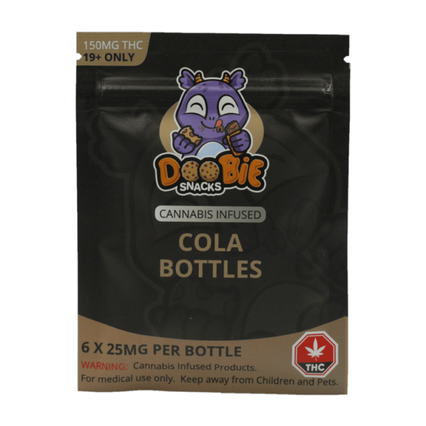Doobie Snacks – CBD Sour Gummy Bears – 150mg CBD | Buy Weed Packs Canada