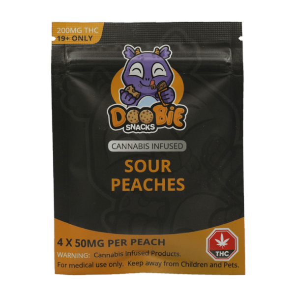 Doobie Snacks – CBD Sour Gummy Bears – 150mg CBD | Buy Weed Packs Canada