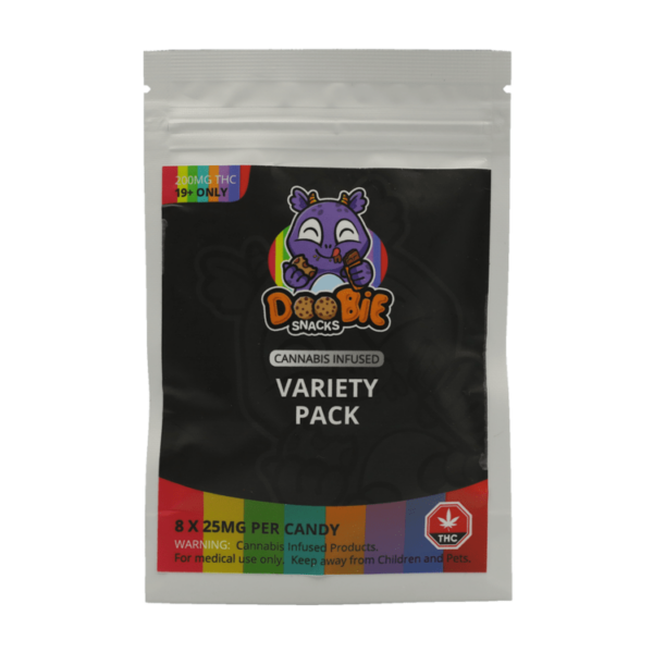 Doobie Snacks – CBD Sour Gummy Bears – 150mg CBD | Buy Weed Packs Canada