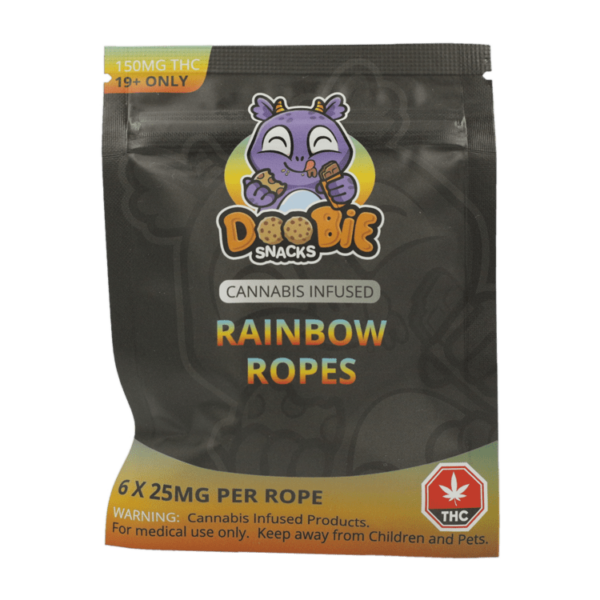 Doobie Snacks – Blue Raspberry – 200mg THC | Buy Weed Packs Canada