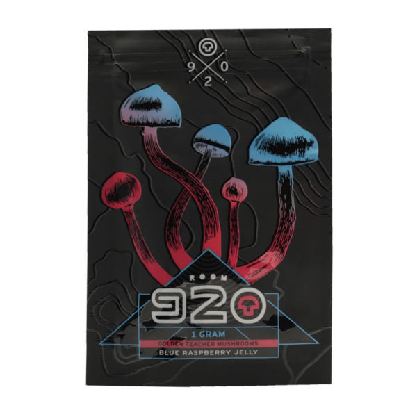 Room 920 – Blue Raspberry Jelly – 1 Gram (Golden Teacher Mushrooms) | Buy Weed Packs Canada