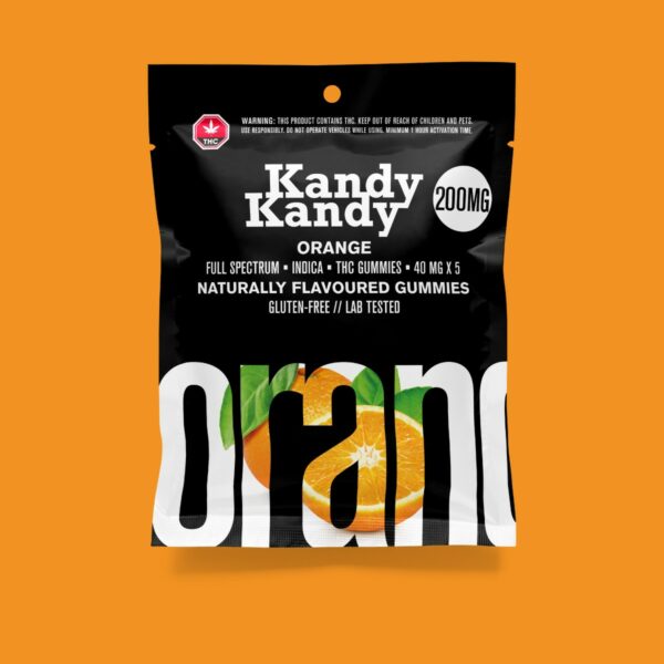 Kandy Kandy – Orange Gummies | Buy Weed Packs Canada