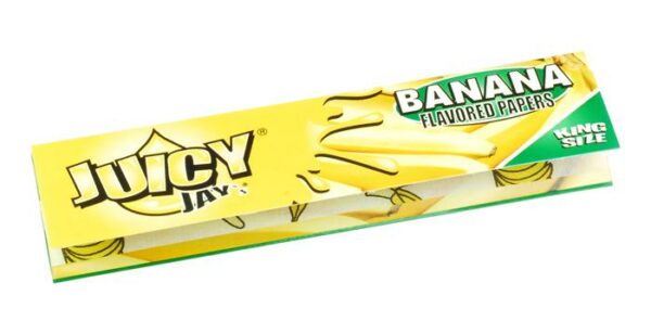 Juicy Jay’s – Hemp Papers (1.25 Inch) – Banana | Buy Weed Packs Canada