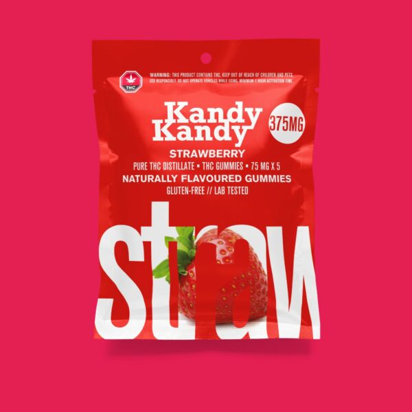 Kandy Kandy – Strawberry Gummies | Buy Weed Packs Canada