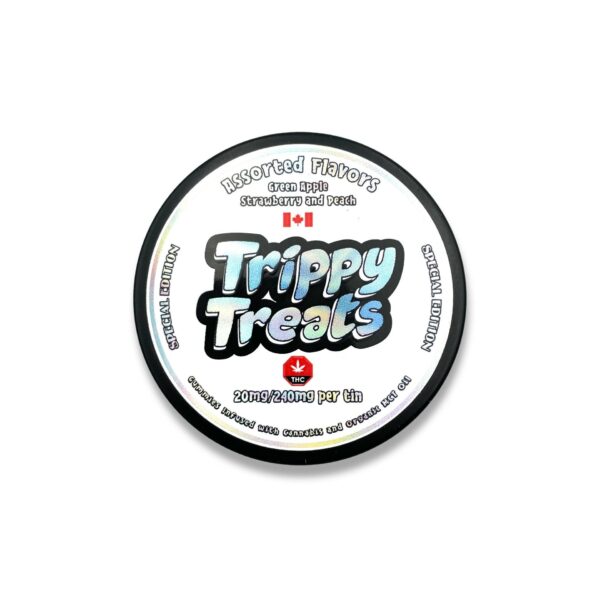 Trippy Treats – Assorted Flavour Gummies – 400mg THC | Buy Weed Packs Canada