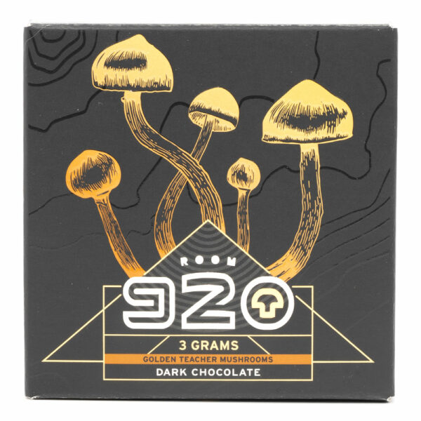 Room 920 – Mushroom Chocolate Bar – Dark Chocolate – 3 Grams | Buy Weed Packs Canada