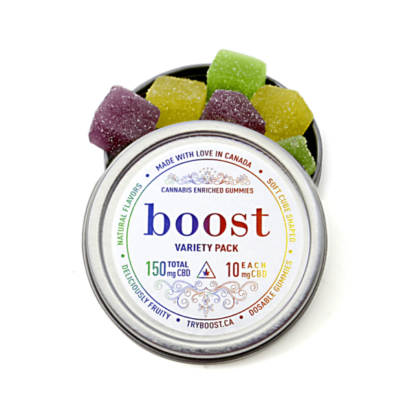 Boost – CBD Variety Pack Gummies – 150mg | Buy Weed Packs Canada