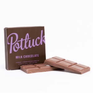 Potluck – Infused Chocolate – Milk Chocolate – 300mg THC | Buy Weed Packs Canada