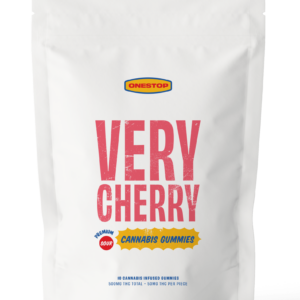 Onestop – Very Cherry THC Gummies 500mg | Buy Weed Packs Canada