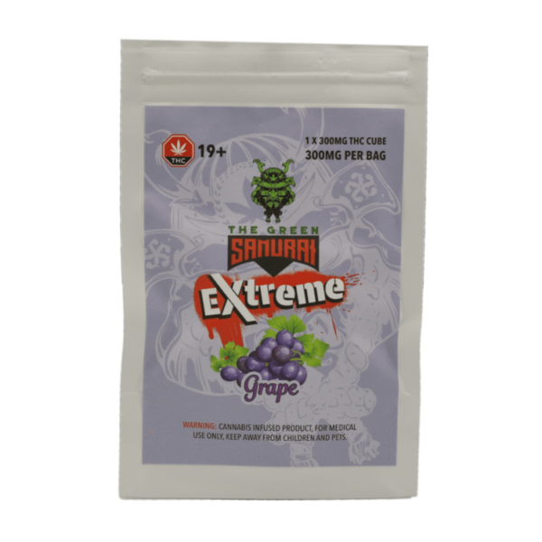 Green Samurai Extreme – Grape Gummy – 300mg THC | Buy Weed Packs Canada