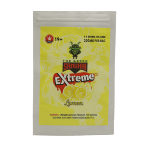 Green Samurai Extreme – Lemon Gummy – 300mg THC | Buy Weed Packs Canada